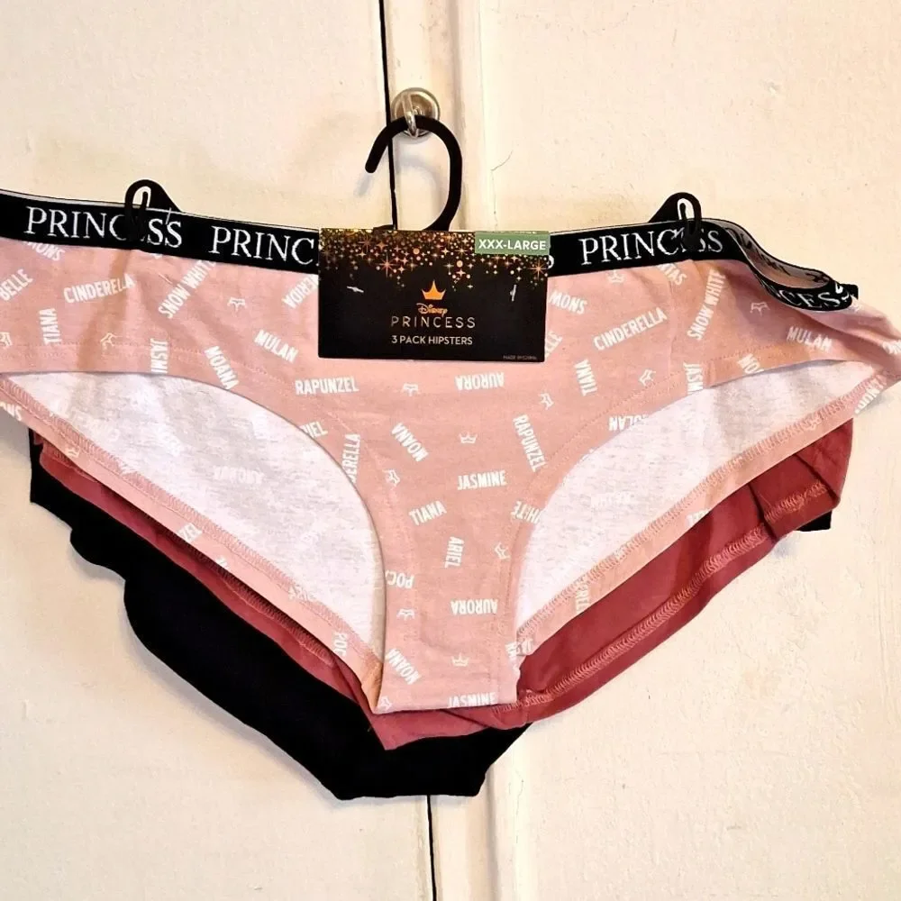 DISNEY Princess cotton hipsters xxxl